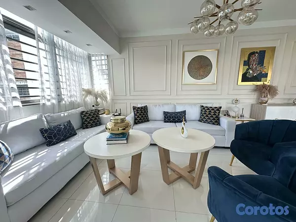 apartamentos - Apartamento Amueblado en Alquiler con Amplia Terraza Privada en Los Cacicazgos 2