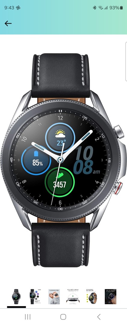 accesorios para electronica - Samsung smart watch 3 -- 2 casi nuevos poco uso , negro y bronce
