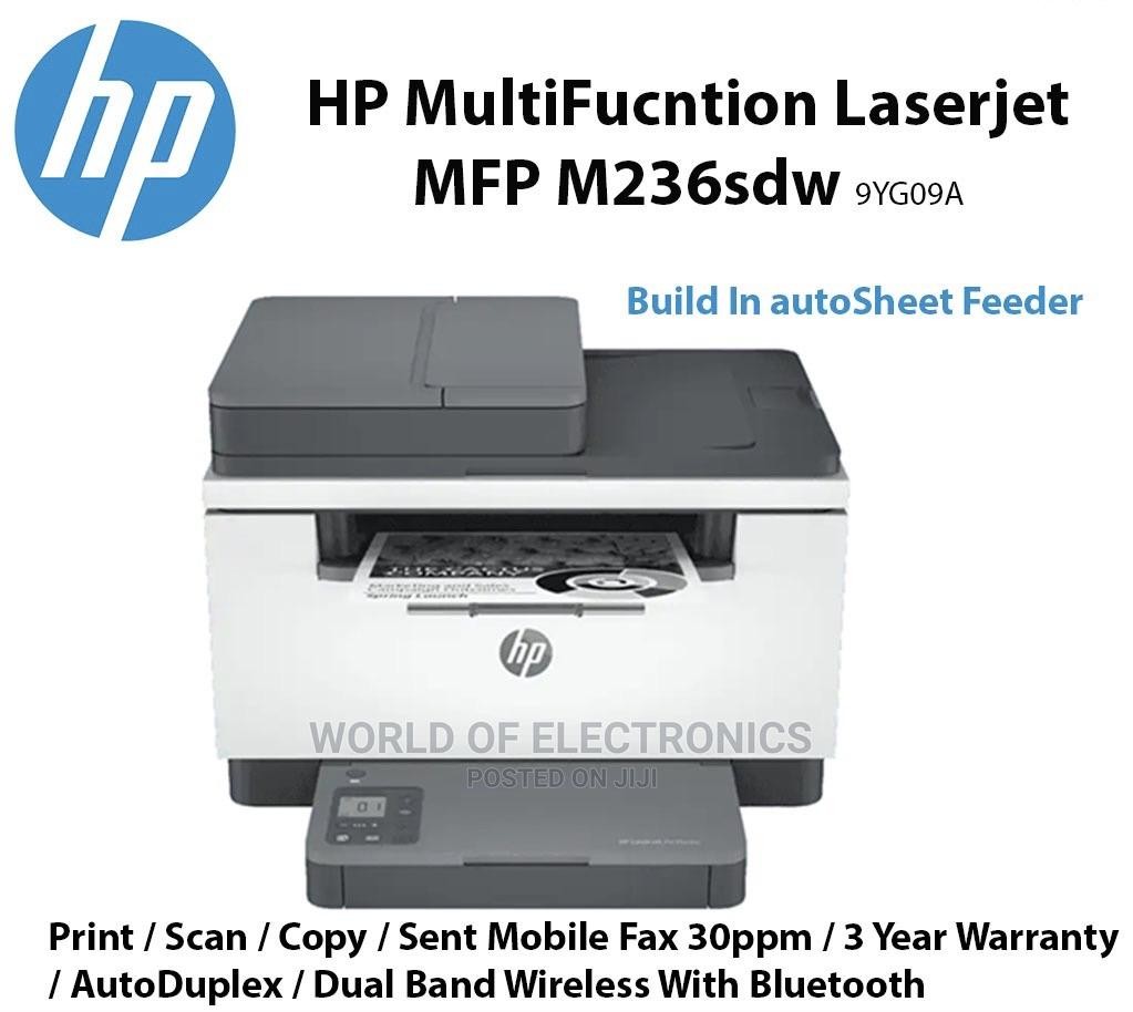 impresoras y scanners - Multifuncional HP LaserJet M236sdw,Impresión,copia escaner,Wi-Fi-duplex,bluetoot