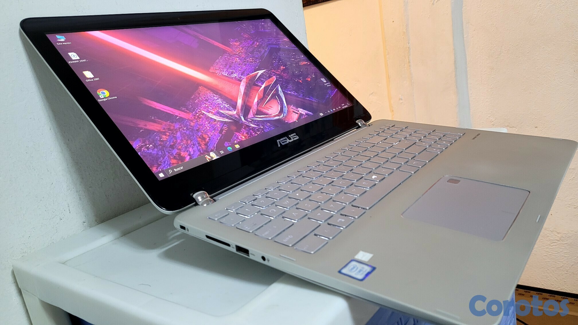 computadoras y laptops - Laptop Asus 17 Pulg Core i7 7ma Gen Ram 16gb ddr4 Disco 512gb SSD Solido 2