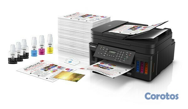 impresoras y scanners - MULTIFUNCION, CANON G7010  BOTELLA DE TINTA DE FABRICA , IMPRESOR, COPIA,SCANER 2