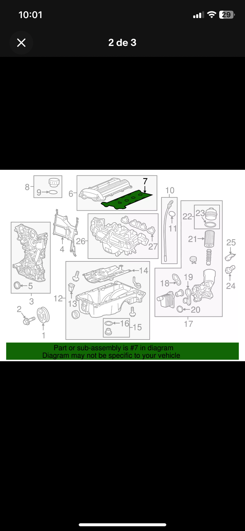 accesorios para vehiculos - Junta tapa valvula 1