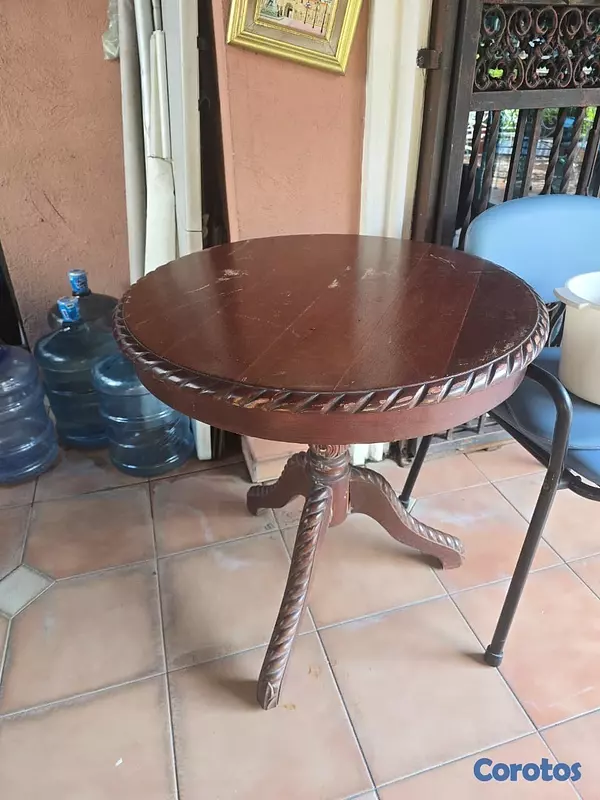 muebles y colchones - Mesa de Caoba 3