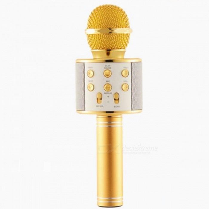 otros electronicos - Microfono Inalambrico Bluetooth Karaoke con Bocina Recargable Inhalambrico 4