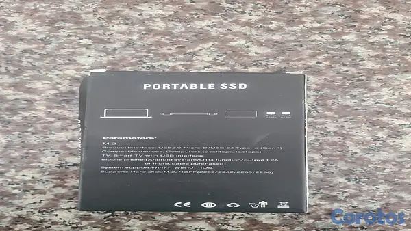 accesorios para electronica - Disco Duro Portable SSD 4TB 6