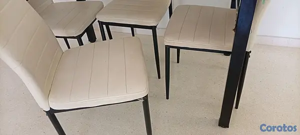 muebles y colchones - Comedor de 4 sillas  5