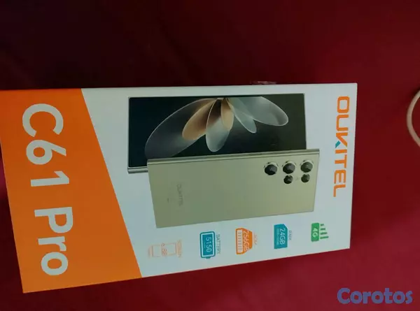 celulares y tabletas - se vende celular oukitel c61pro 256 GB tí NFC dual SIM liberado  2