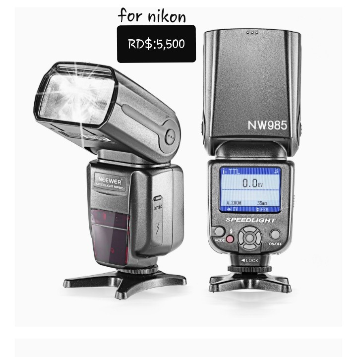 camaras y audio - Flash Neewer – NW-985 N