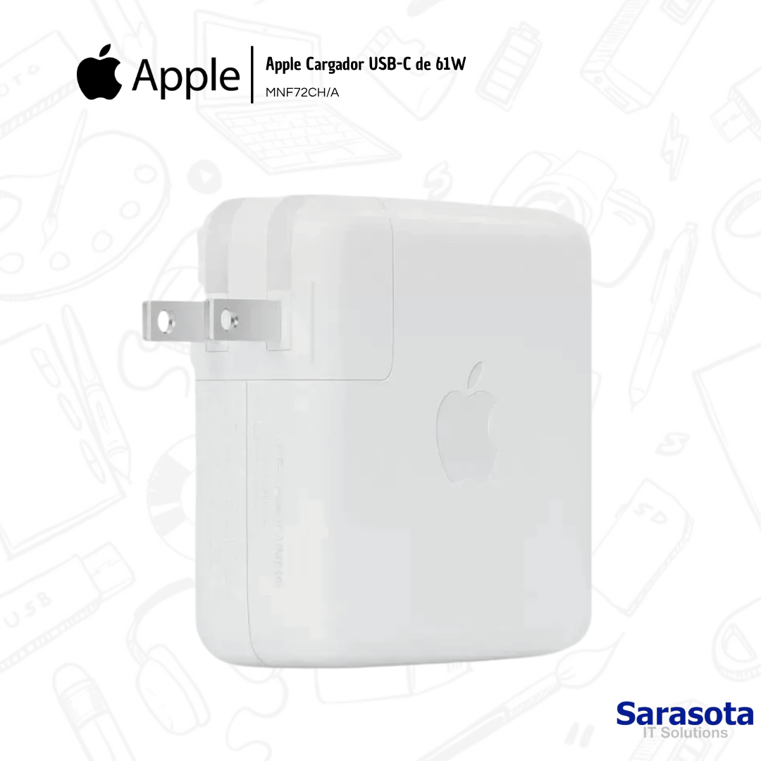 accesorios para electronica - Apple Cargador USB-C de 61W 1
