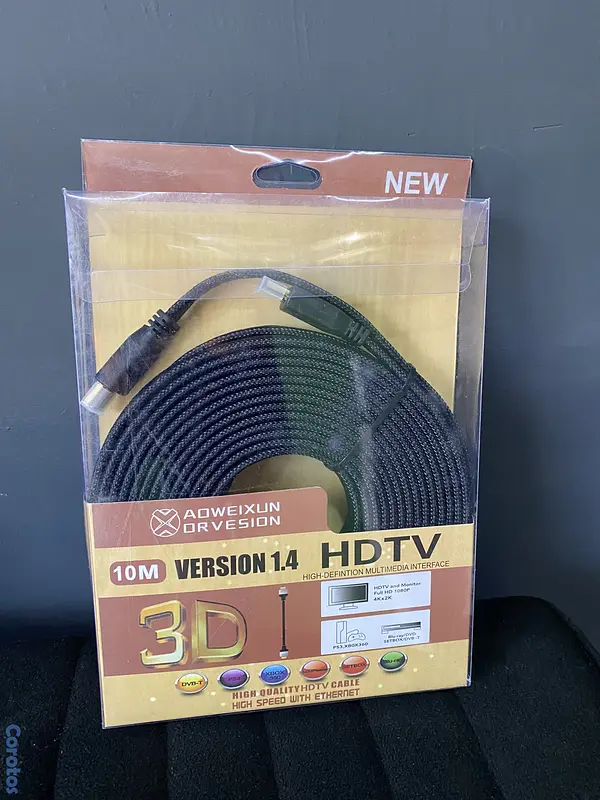 computadoras y laptops - cable HDMI 10M 3D  2