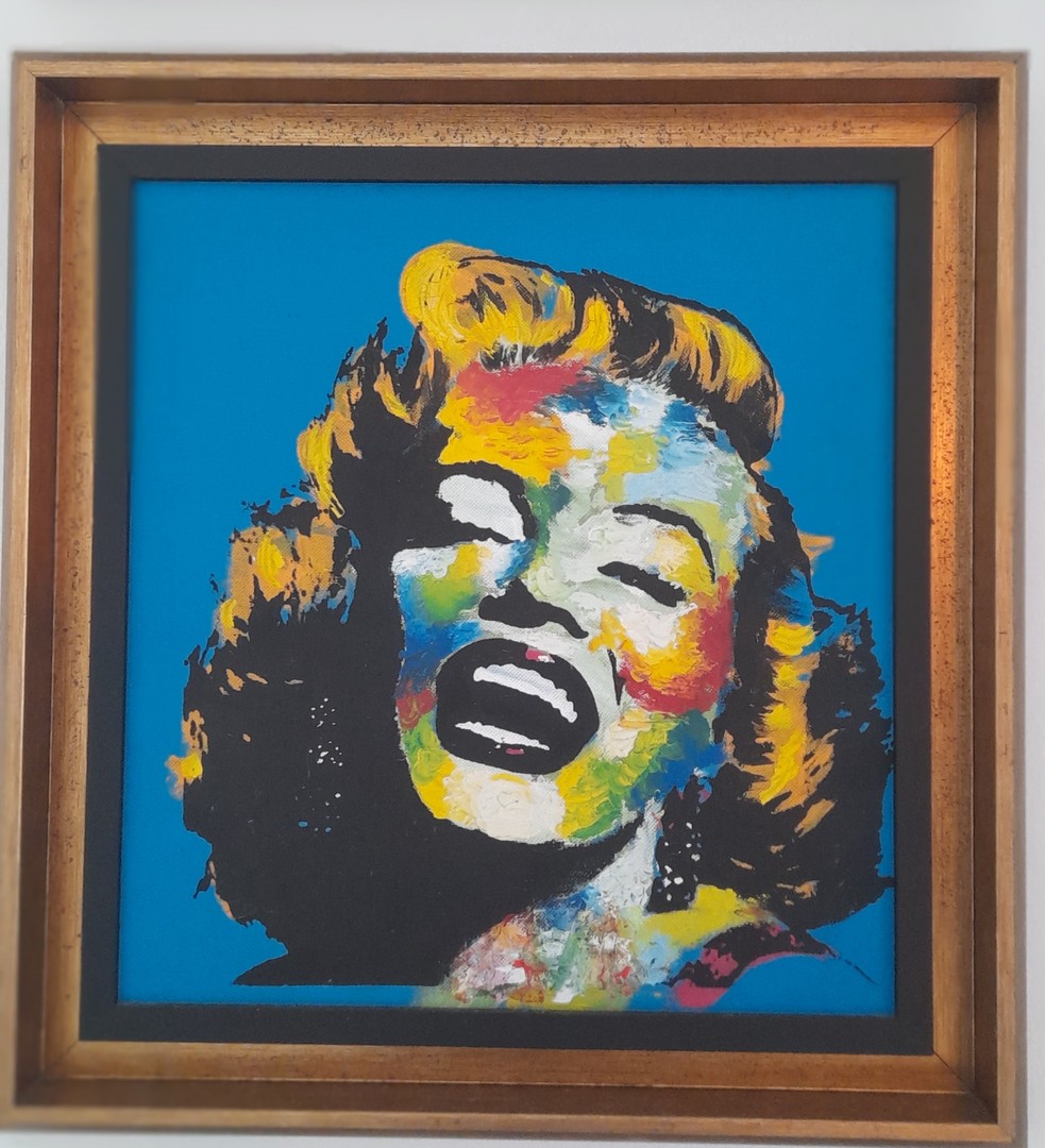 arte y antigüedades - Pinturas Marilyn Monroe 1