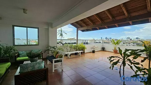 apartamentos - Apartamento en el Millón 2do nivel con terraza  7