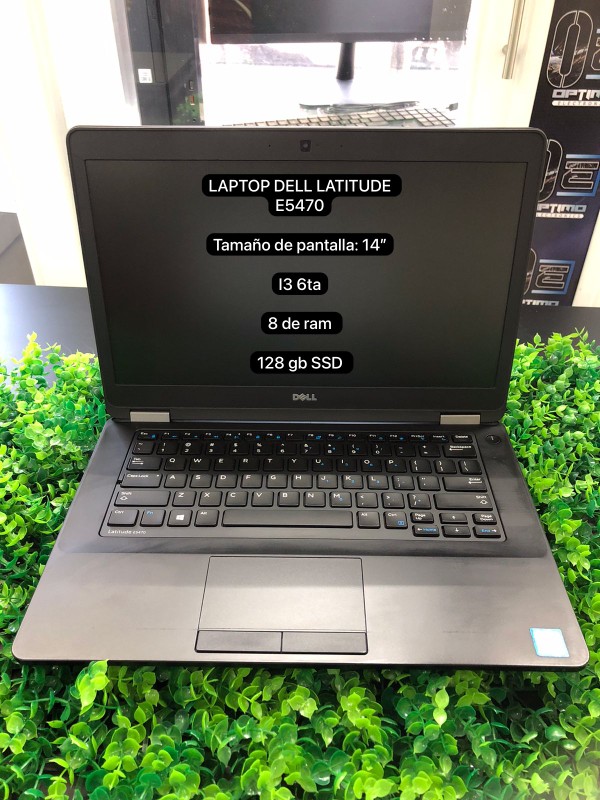 computadoras y laptops - Laptop Dell Latitude E5470 14", i3-6Ta, 8GB Ram, 120GB SSD 1