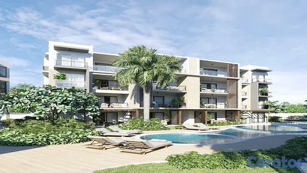 apartamentos - Apartamentos de 2 habitaciones en venta en Vista Cana 9