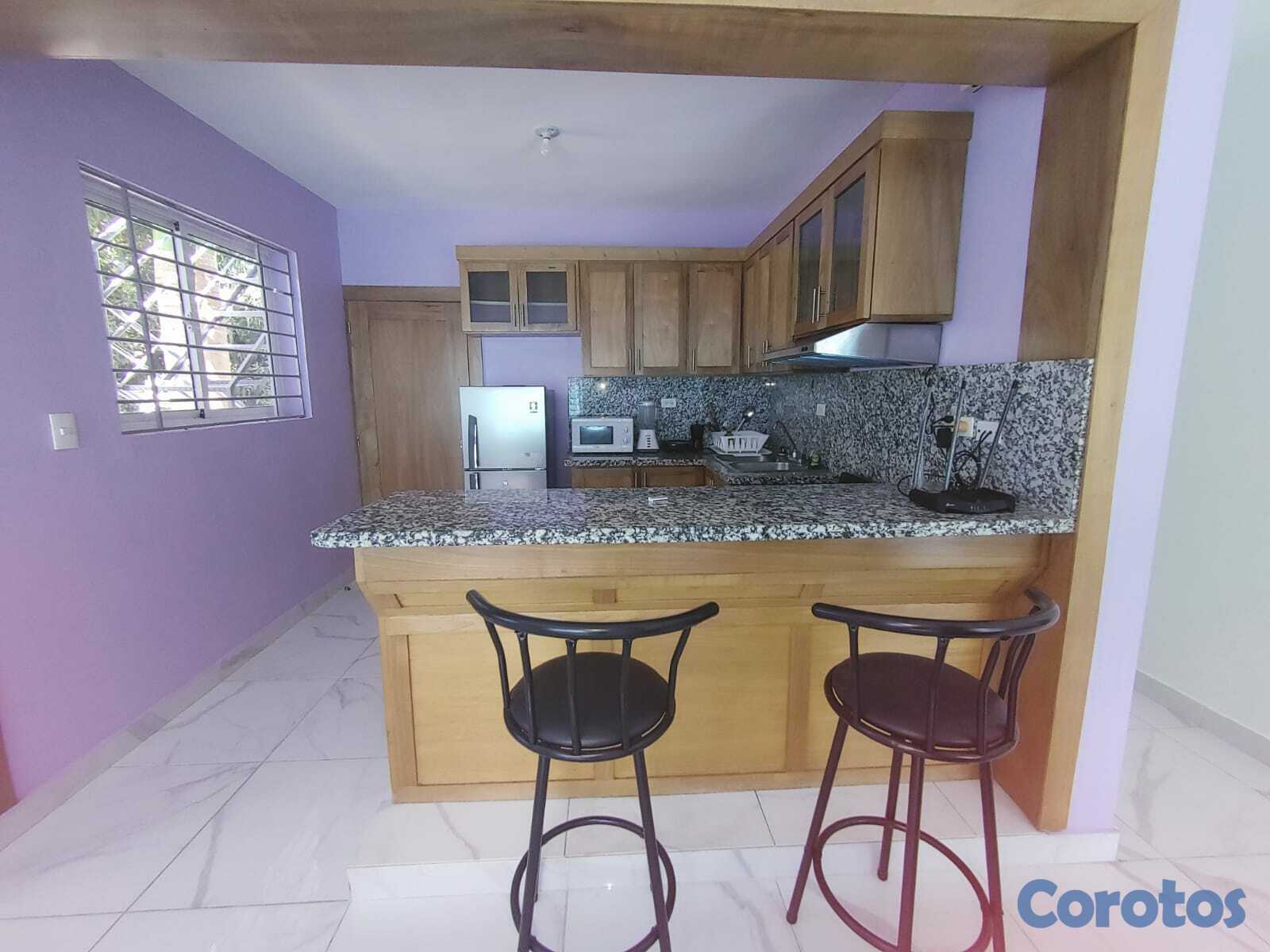 apartamentos - Apartamentos amueblados en Santiago, precios vario 9