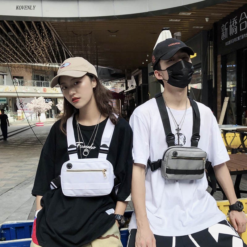 Artículos Deportivos - Pechera, peto, equipo tactico Chaleco Utilitario, Bulto de Pecho para Acampar 3