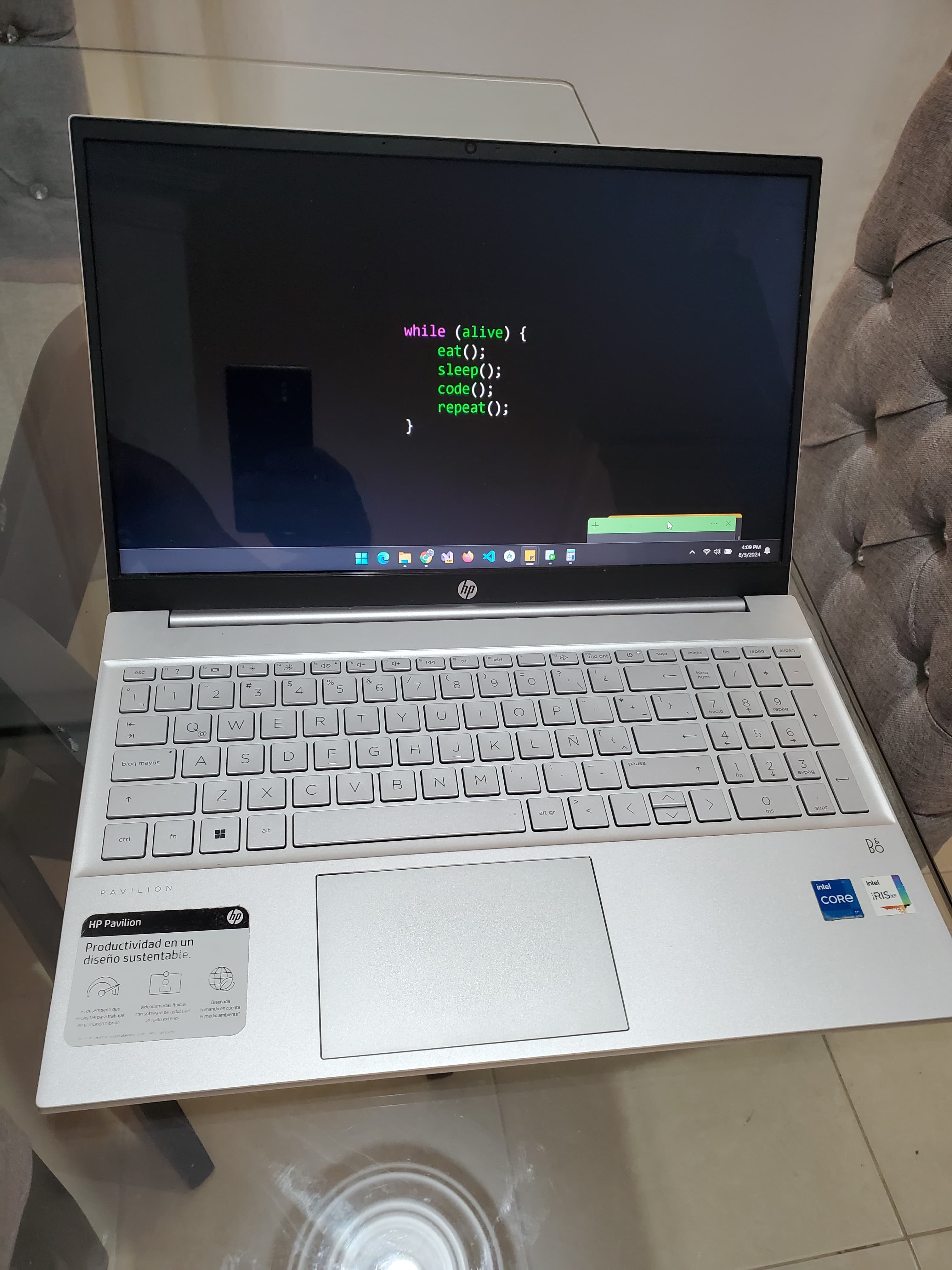 computadoras y laptops - LAPTOP HP i5 ,11va Generación, 16GB RAM, 1TB disco 7