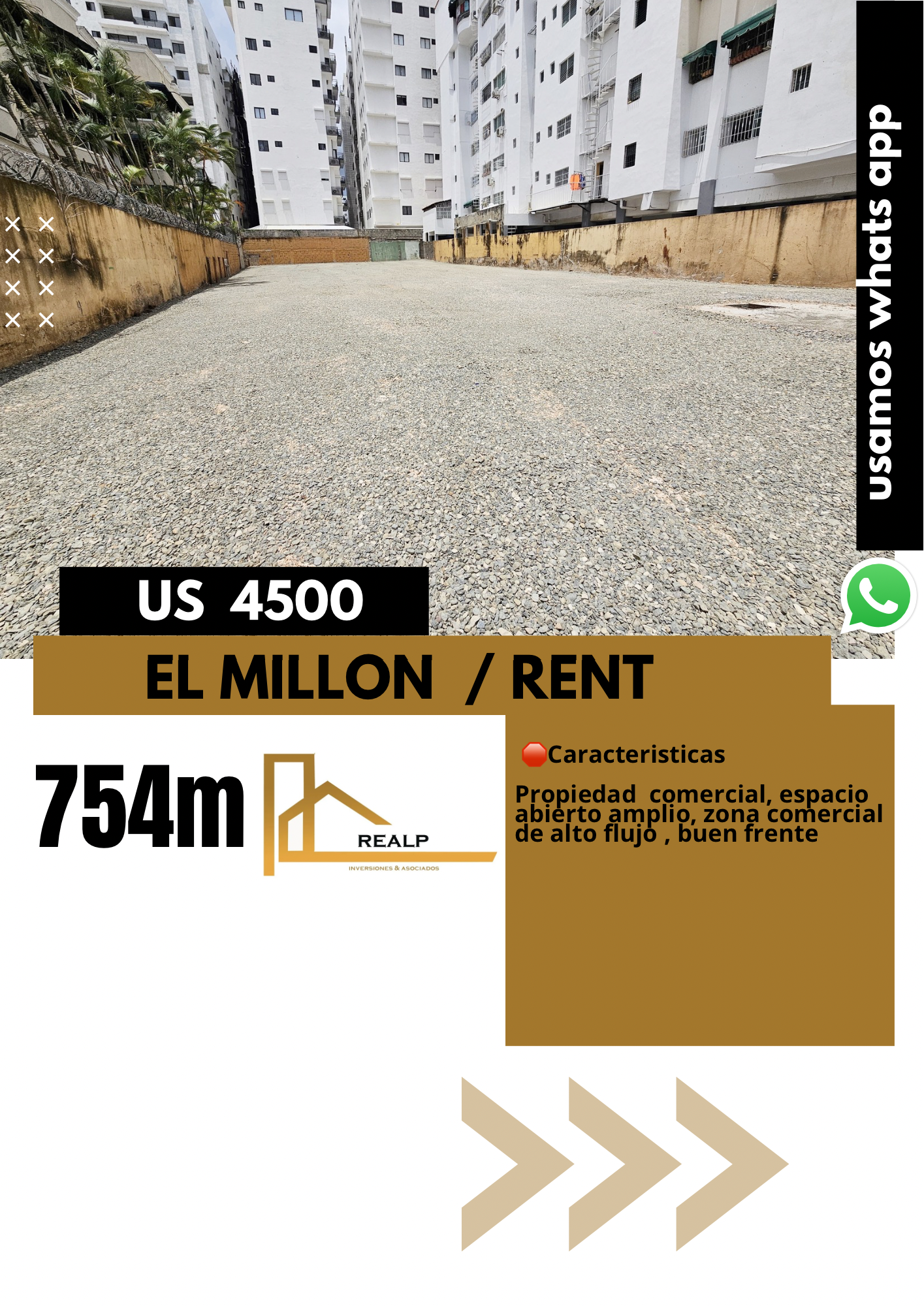solares y terrenos - Solar comercial en alquiler  0
