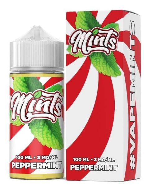 hobby y coleccion - LIQUIDO MINTS PEPPERMINT. 100 ML .3MG-ML