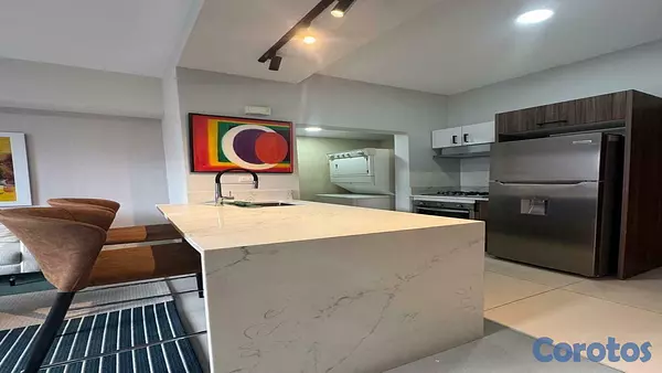 apartamentos - Alquiler Apto Amueblado 1Hb-Serralles 2