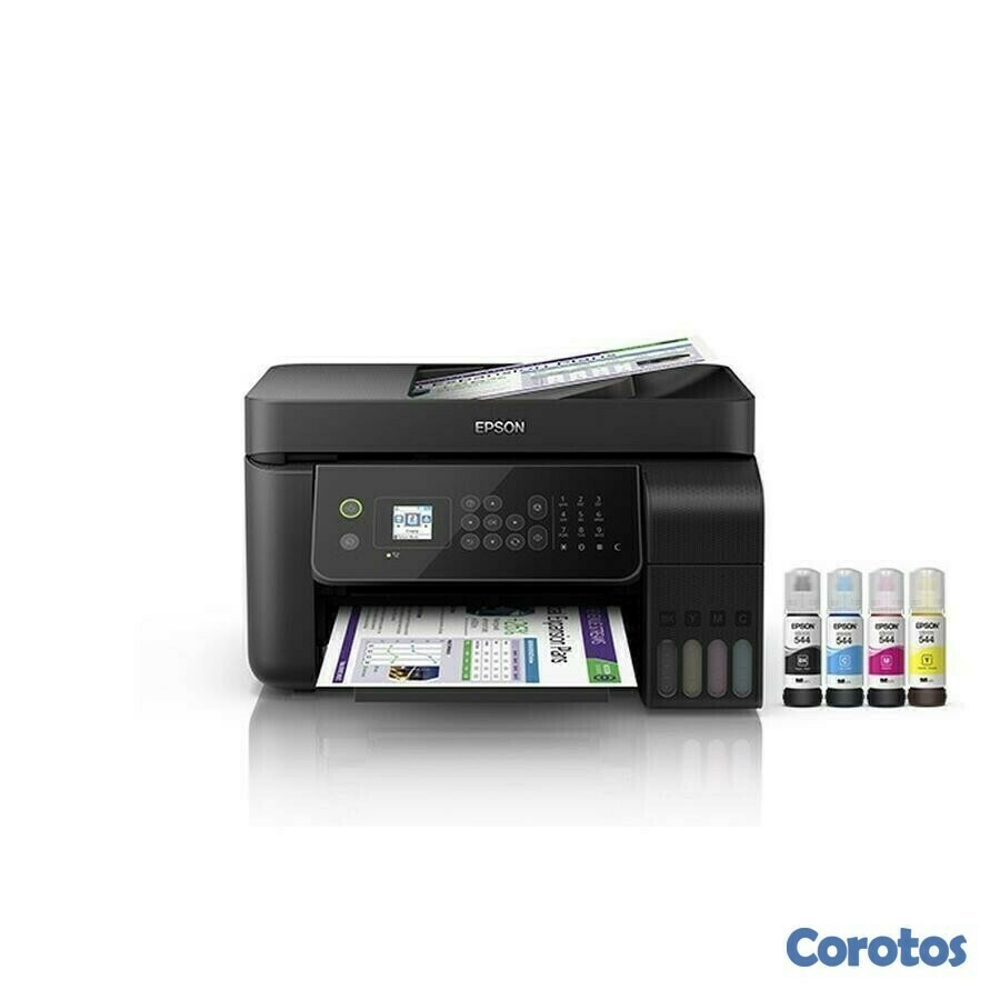 computadoras y laptops - MULTIFUNCIONAL EPSON ECOTANK L5290 CON BOTELLA DE TINTA DE FABRICA,copia,scan,pr 1