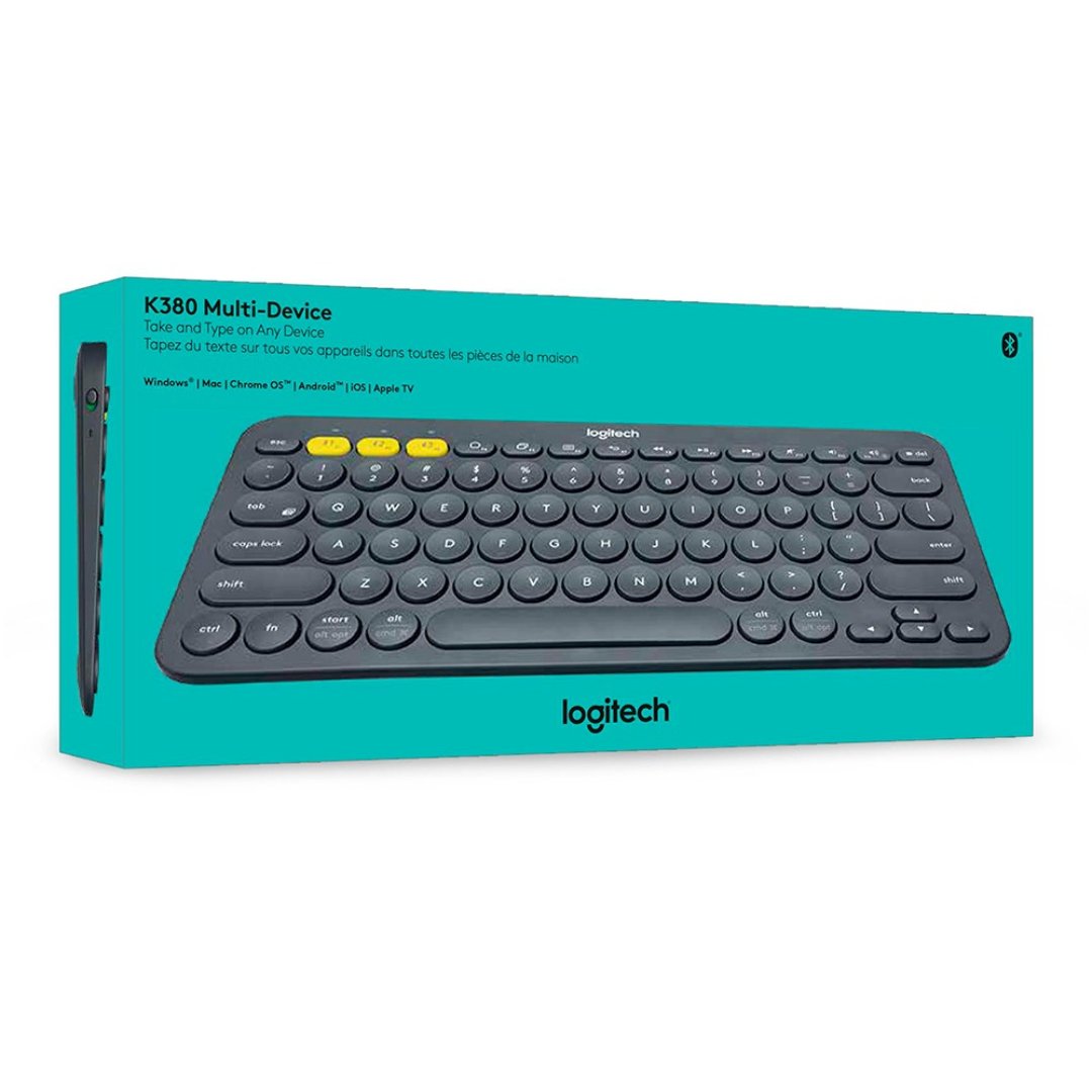 computadoras y laptops - TECLADO LOGITECH MULTI-DISPOSITIVO K380 , BLUETOOTH CLASSIC 3.0, RADIO DE ACCION 1