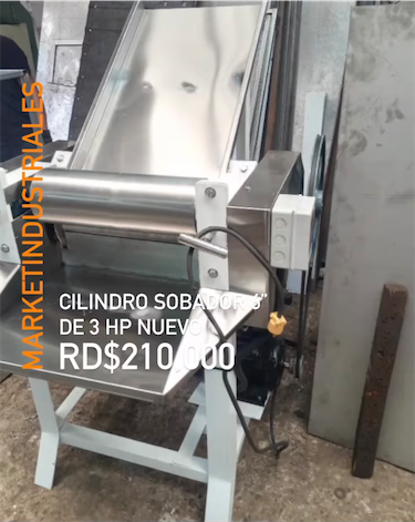 servicios profesionales - CILINDRO sobador 6”de 3 HP  nuevo ✅ 1
