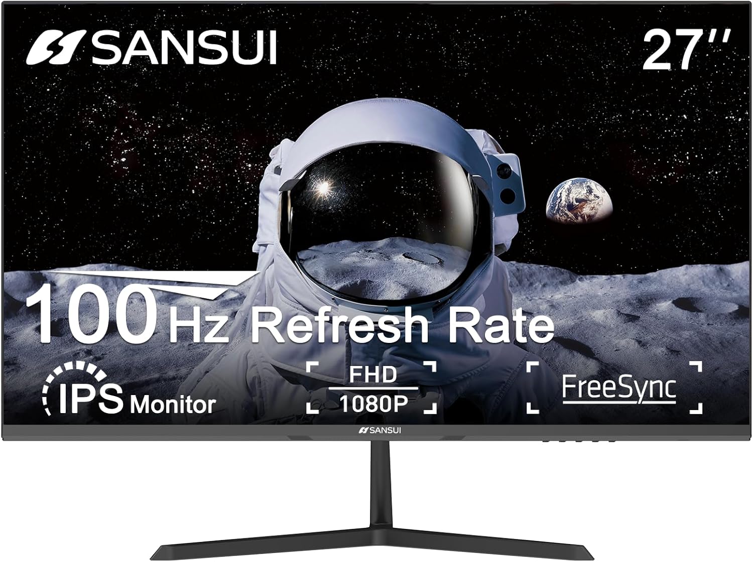 computadoras y laptops - Monitor 27 Pulgadas Ultra Delgado Full HD SANSUI