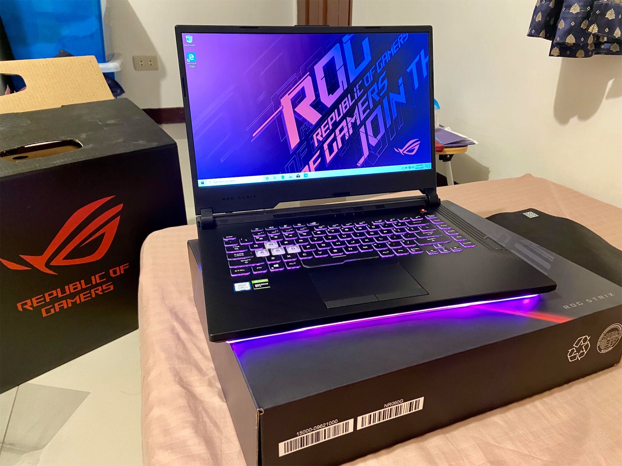computadoras y laptops - A LA VENTA: ¡Asus Rog Strix G531GT Gaming Laptop 15.6” (COMPUTADORA GAMER)!