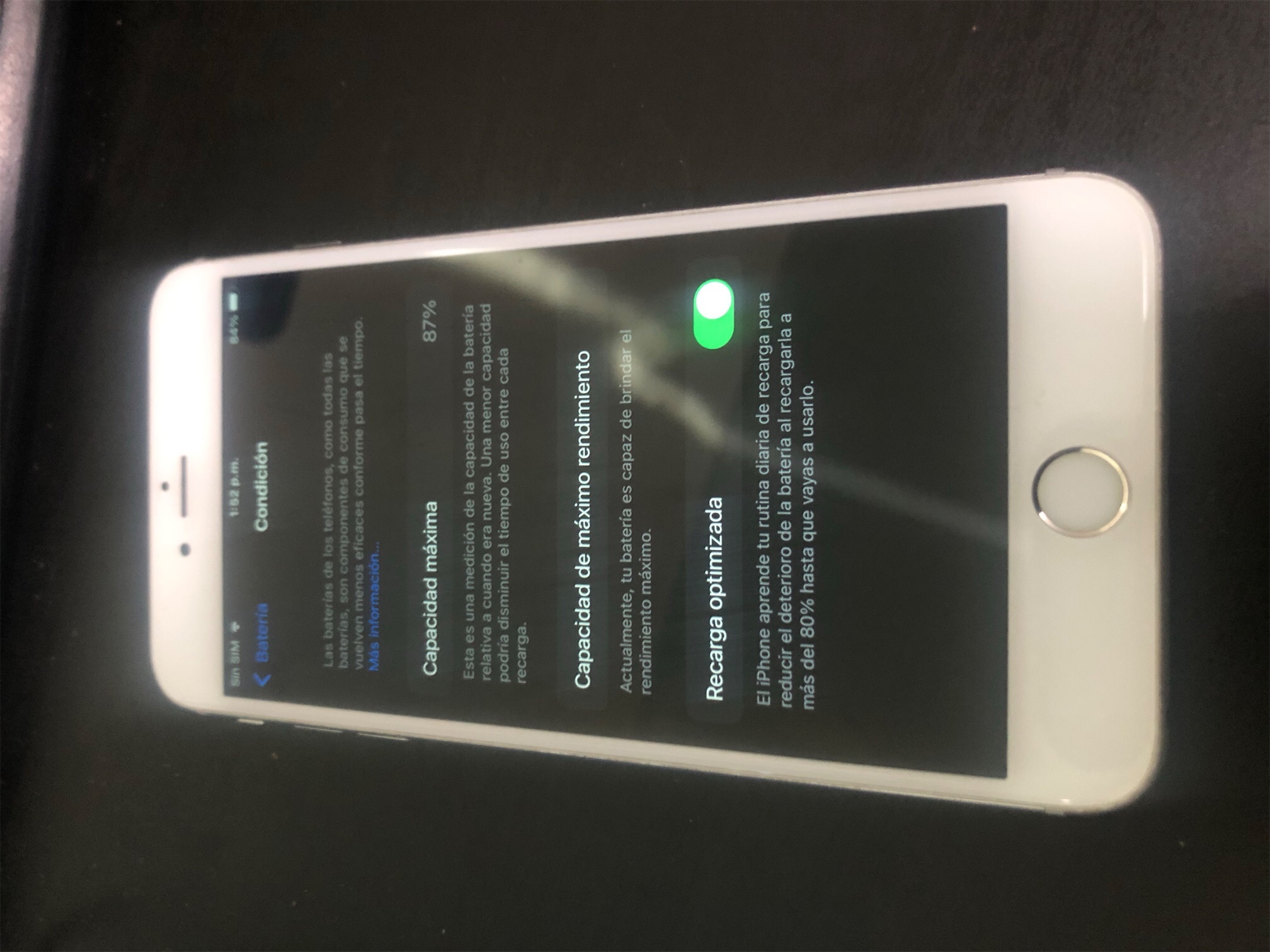 celulares y tabletas - iPhone 6s plus 64gb blanco