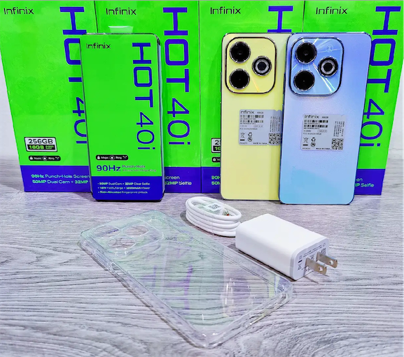celulares y tabletas - Infinix Hot 🥵 40i 256GB+16GB  1