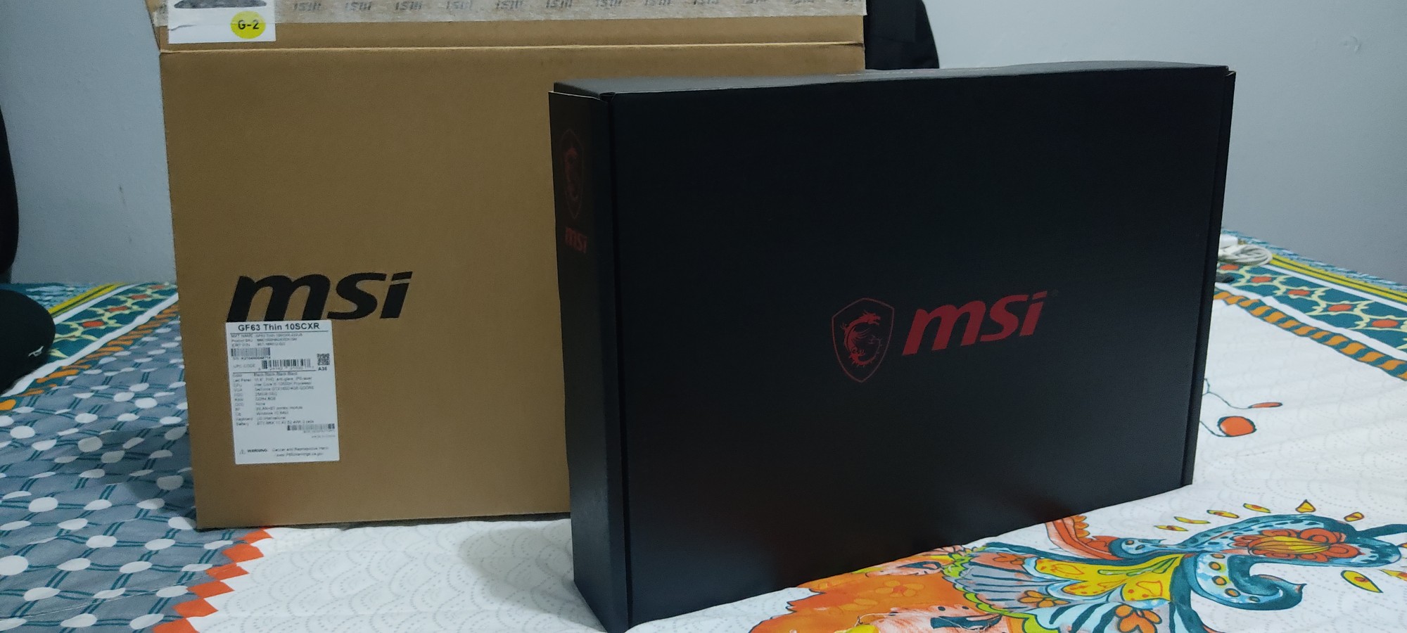 computadoras y laptops - Gaming laptop MSI GF63 Thin 10SCXR