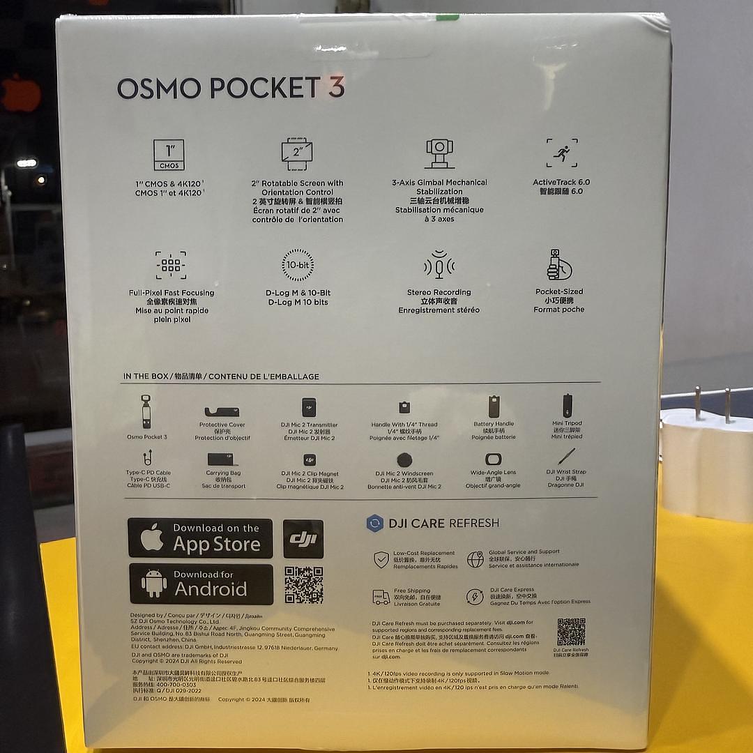 camaras y audio - Dji Osmo Pocket 3 Combo Creador Sellada Ofertaa ‼️ 2