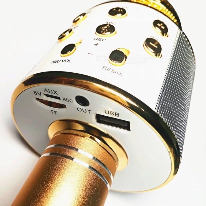 otros electronicos - Microfono Inalambrico Bluetooth Karaoke con Bocina Recargable Inhalambrico 4