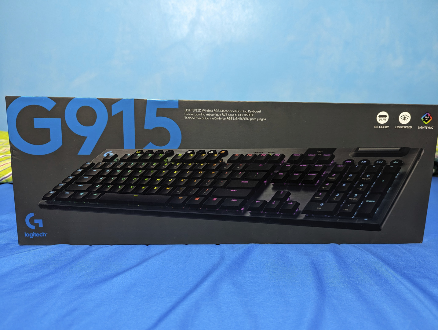 computadoras y laptops - Teclado Mecanico Logitech G915 Nuevo!!!!!!!!!!!!!
