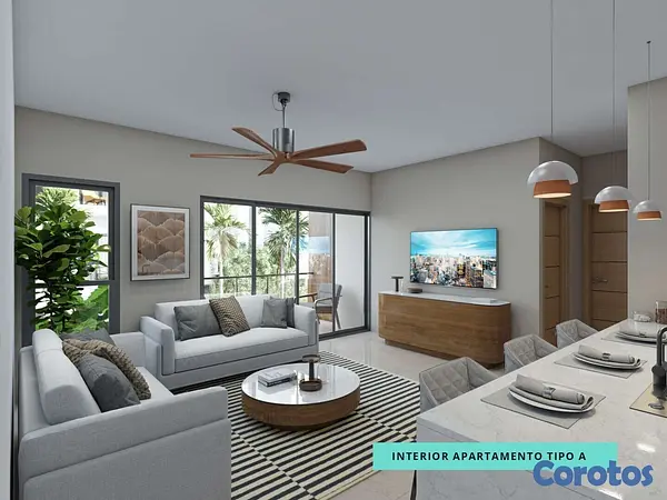 apartamentos - PROYECTO DE APARTAMENTO EN PION RESIDENCE PUNTA CANA  6