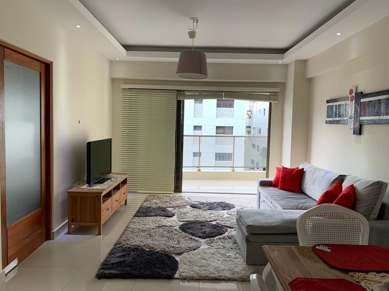 apartamentos - Apartamento En Alquiler En Piantini Amueblado De Dos Habitaciones