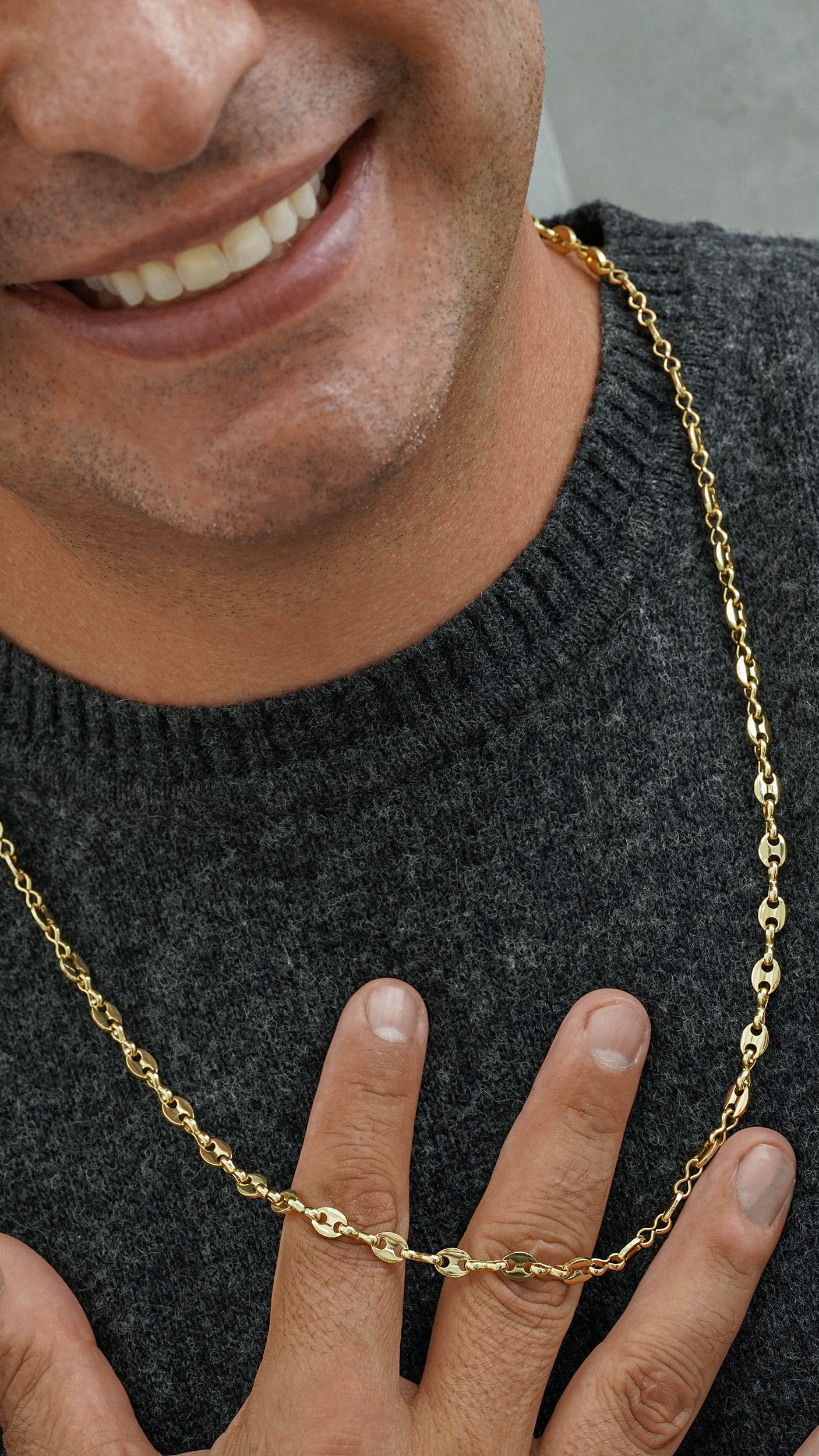 joyas, relojes y accesorios - Cadena Eslabones de 65cm 1