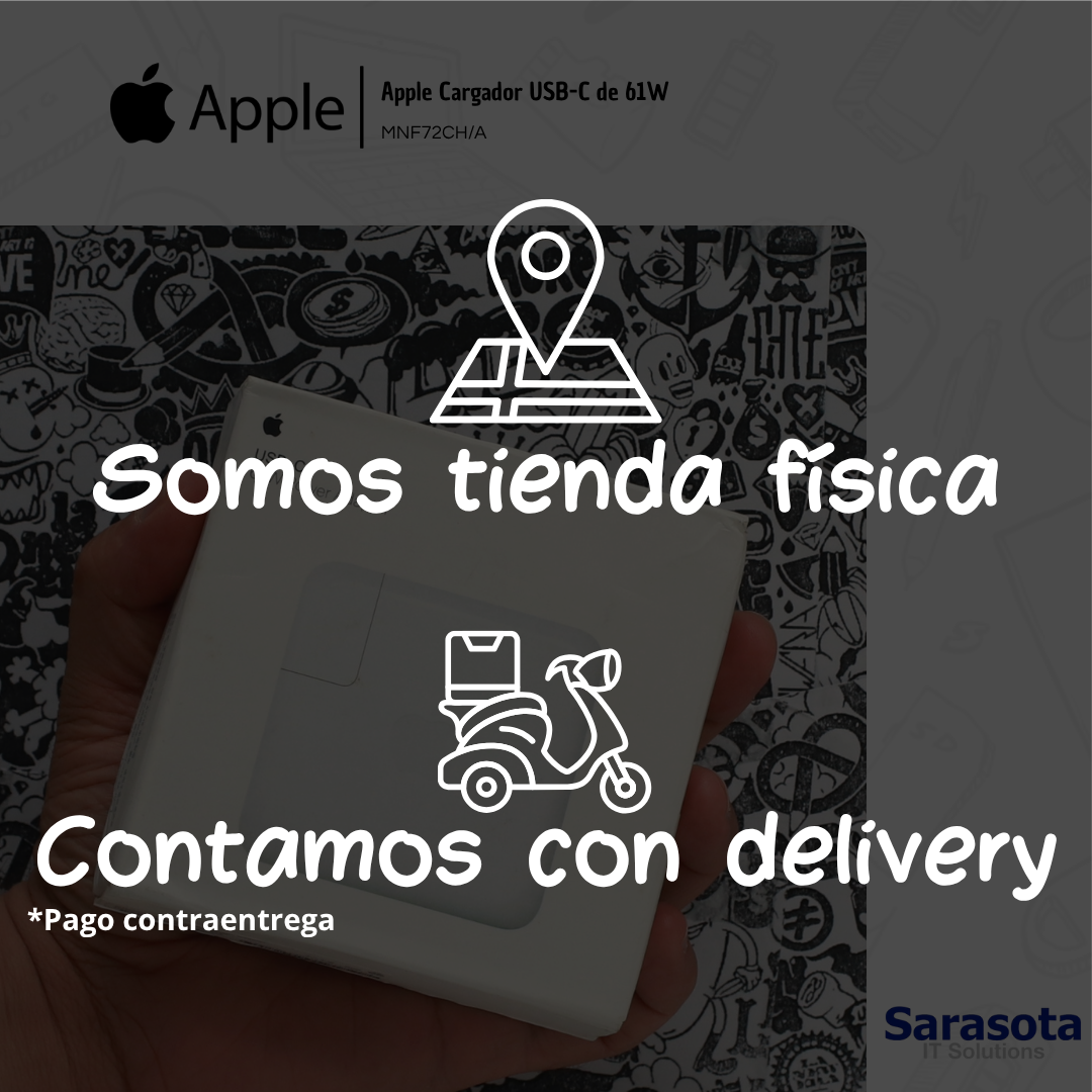 accesorios para electronica - Apple Cargador USB-C de 61W 3