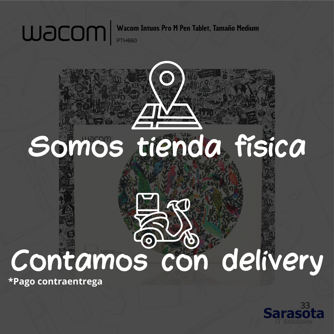 accesorios para electronica - Wacom Intuos Pro M Nuevo tamaño Medium 2