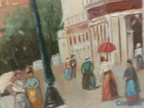 arte y antigüedades - Representa la vieja venezia  5
