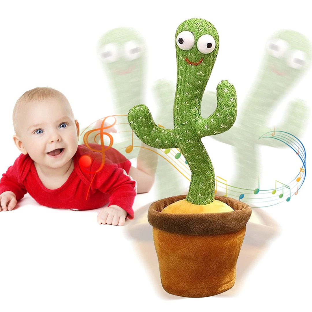 juguetes - Cactus Bailarín la sensación de TIKTOK ideal para bebes niños y adultos  3