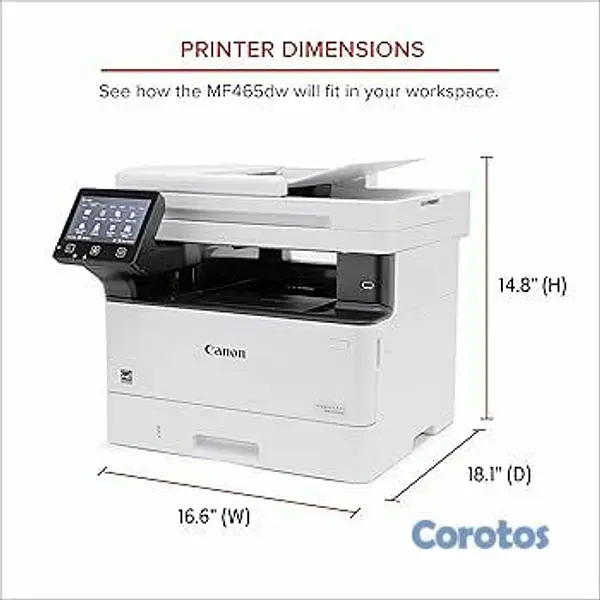 impresoras y scanners - imageCLASS MF465dw - Impresora láser multifunción  2