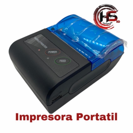 impresoras y scanners - Impresora térmica portátil,  bluetooth y  USB