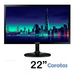 computadoras y laptops - MONITOR SAMSUNG 22" FHD (1920X1080) SUPER SLIM, , 60 HZ, 5MS, 1 HDMI. 1