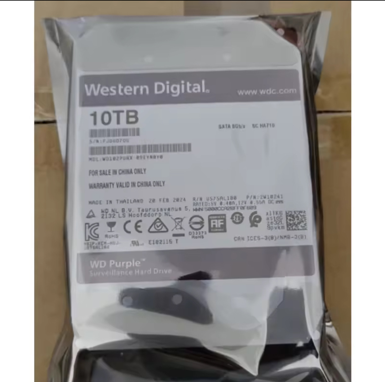 computadoras y laptops - WD Purpura Disco duros 10TB 12TB  1
