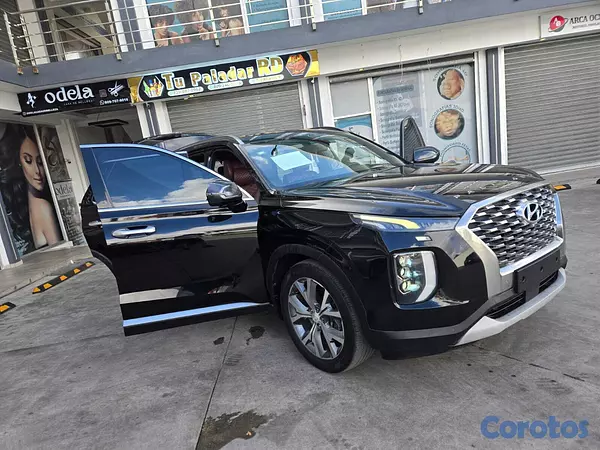 jeepetas y camionetas - HYUNDAI PALISADE 2019 NEGRO GASOLINA 17