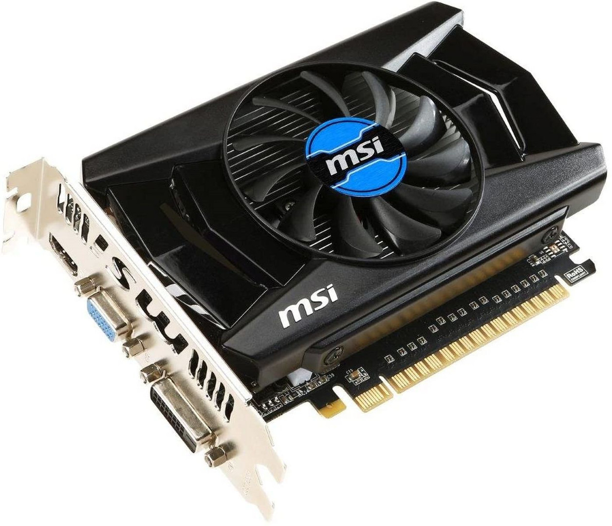 computadoras y laptops - Tarjeta de video MSI GeForce GTX 750 2GB OC