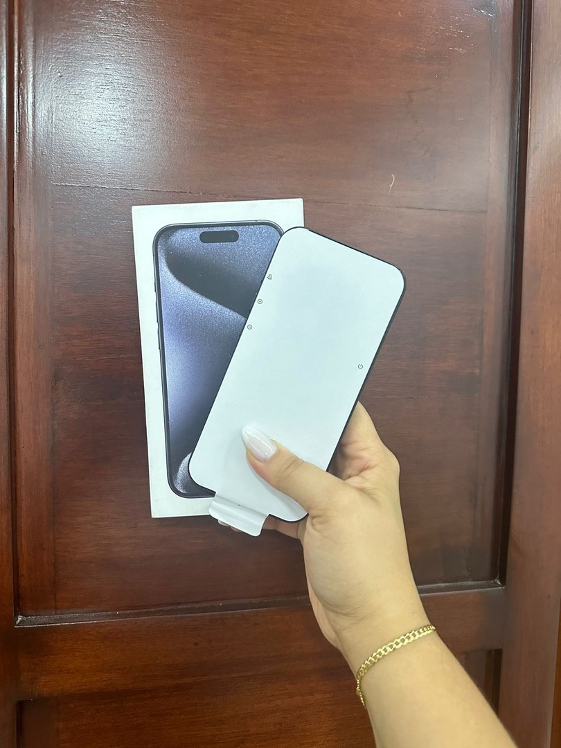 celulares y tabletas - IPHONE 15 PRO E-SIM 128GB BLUE TITANIUM CONDICION 10/10   1