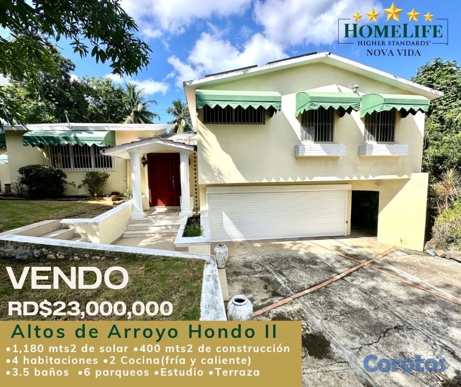 casas - VENDO CASA EN ALTOS DE ARROYO HONDO II 1